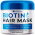 BELLISSO Biotin Hair Mask ?with? Argan Oil ?for? Dry Damaged Hair - Deep Conditioner Treatment - Split End Moisturizer, Hydrating Conditioning Product