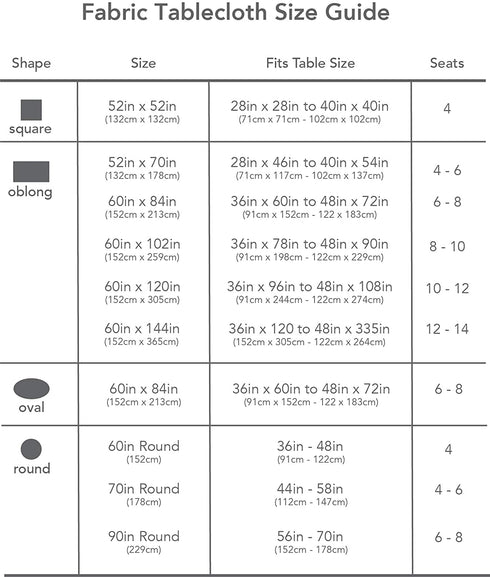 Elrene Home Fashions Swaying Leaves Bordered Fabric Tablecloth for Fall/Thanksgiving/Harvest, 70" Round, Multi