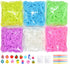 VICOVI 3700+ Colorful Rubber Bands Glow in The Dark Set Included: 3600+ Premium Quality Loom Bands in 6 Colors + 100 S-Clips + 15 Lovely Charms + 6 Crochet Hooks, No Loom Board Included.