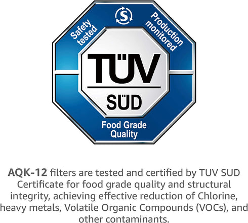 AQUA CREST TœV SœD Certified KWF2 Coffee Water Filter, Compatible with Braun Brita KWF2, 3105, 3107, 3112, 3116, KF600, KF580, KF510, KF190, KF180, KF157, KF150, KF145, KFT16 (Pack of 2)