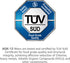 AQUA CREST TœV SœD Certified KWF2 Coffee Water Filter, Compatible with Braun Brita KWF2, 3105, 3107, 3112, 3116, KF600, KF580, KF510, KF190, KF180, KF157, KF150, KF145, KFT16 (Pack of 2)