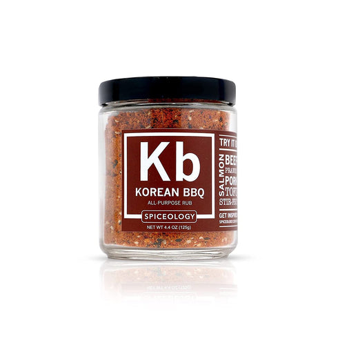 Spiceology - Korean BBQ - Use On: Steak, Chicken, Tofu, Pork, Vegetables - Korean Seasoning - Spices and Seasonings - 4.4 oz