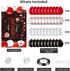 Red and Black Birthday Party Decorations 50 Pieces Red Black Balloons Garland Kit Happy Birthday Backdrop Banner Sign Decorations for Kids Men Women Anniversary Birthday Party Supplies Decor