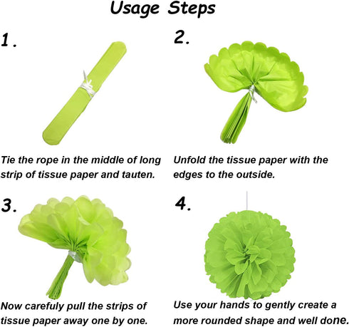 St Patricks Day Decorations, 64 Pcs Green Lucky Irish Party Supplies Accessories, Shamrock Balloon, Banner, Tissue Paper Pom Poms, Hanging Swirl, Paper Tassels