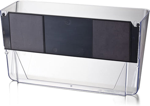Officemate Magnetic Wall File Letter Size, Clear (21454)