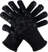 GRILL ARMOR GLOVES – Extreme Heat Resistant Oven BBQ Gloves for Cooking, Grilling, Baking – Handle Hot Items on Smoker, Air Fryer, Cast Iron Etc – Mitts with Fingers – Kitchen or Barbecue Gift Set