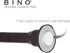 BINO Rust Proof Aluminum Tension Shower Curtain Rod - Bronze - 42" to 72" - Adjustable Bathroom Curtain Rod Shower Rod Tension Rod Pole Tension Shower Rod