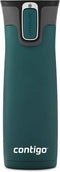 Contigo AUTOSEAL West Loop Vacuum-Insulated Stainless Steel Travel Mug, 20 oz, Chard