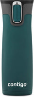 Contigo AUTOSEAL West Loop Vacuum-Insulated Stainless Steel Travel Mug, 20 oz, Chard