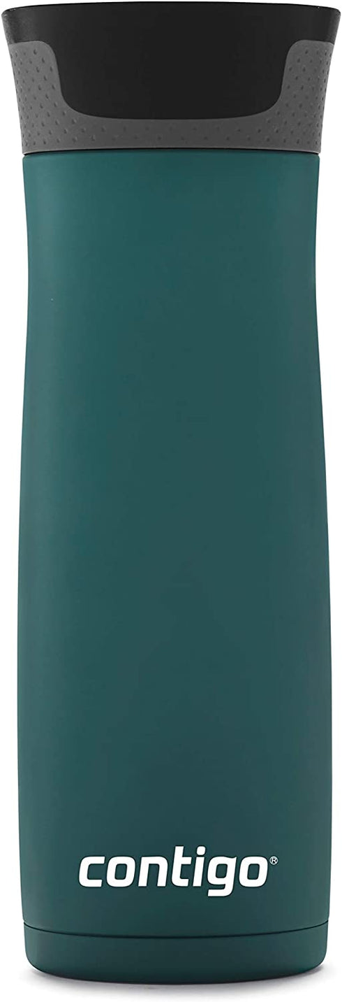 Contigo AUTOSEAL West Loop Vacuum-Insulated Stainless Steel Travel Mug, 20 oz, Chard
