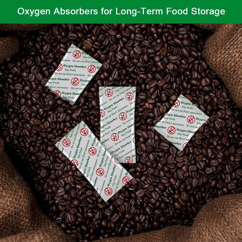 MakMeFre 2000cc(30Packets)Oxygen Absorbers for Food Storage, Food Grade Oxygen Absorbers Packets for Food