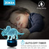 ZOKEA Night Lights for Kids Dinosaur 3D Night Light Bedside Lamp 7 Colors Changing with Remote Control Best Birthday Gifts for Boys Girls Kids Baby (Dinosaur Triceratops)¡