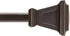 Kenney KN75351 Seville 5/8" Standard Decorative Window Curtain Rod, 48-86", Oil Rubbed Bronze