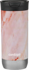 Contigo Huron Insulated Stainless Steel Travel Mug with SnapSeal Lid, 16oz Rose Quartz