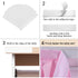 Pink Table Skirt Tutu Ruffled Tablecloth for Rectangle Table 6ft Baby Shower Birthday Party Unicorn Home Decor (Gradient pink)