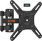 Full Motion TV Monitor Wall Mount TV Bracket Swivels Tilts Extension Rotation for Most 14-42 Inch LED LCD Flat Screen TVs & Monitors with Articulating Arms, Max VESA 200x200mm, up to 33 lbs. ELIVED