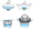 LEKEYE Drain Hair Catcher/Bathtub Drain Cover/Drain Protector for Pop-Up & Regular Drains(Patented Product)