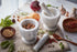 JEmarble Mortar and Pestle Set 4x4 inch, Natural Stone Surface Polished For Easy Cleaning, Heavy/Durable/Elegant (Pearl White)