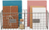 Wire Basket Hanging Mail Organizer, Farmhouse Wall Decor (17.2 x 6.5 x 5.2 in)