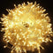 83ft 1000 LEDs Christmas String Lights, Quntis Christmas Decoration Lights Outdoor Indoor, Waterproof Clear Wire Warm White Plug in Fairy Light, 8 Modes Twinkle Lights for Christmas Tree