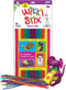 Sensory Fidget Toy, Arts and Crafts for Kids, Non-Toxic, Waxed Yarn, 8 inch, Reusable Molding and Sculpting Sticks, American Made by Wikki Stix,Neon Colors, 48 pack