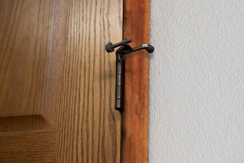 Design House 181859 Jumbo Hinge Pin Door Stop, 5-Pack, Matching Rubber, Oil Rubbed Bronze