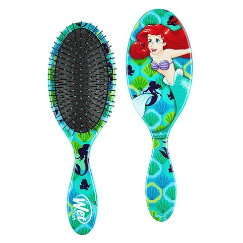 Wet Brush Disney Original Detangler Hair Brush - Ariel - Comb for Women, Men and Kids - Wet or Dry – Removes Knots and Tangles - Natural, Straight, Thick and Curly Hair – Pain-Free