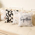 Throw Pillow Covers 18" x 18" Set of 4, Modern Square Cushion Covers Decorative Pillow Covers for Couch Sofa Bedroom Living Room