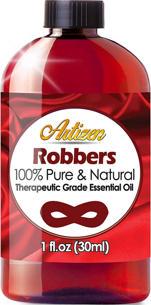 Artizen Robbers Blend Essential Oil (100% Pure & Natural - Undiluted) Therapeutic Grade - Huge 1oz Bottle - Perfect for Aromatherapy, Relaxation, Skin Therapy & More!