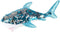 Adventure Planet Reversible Mermaid Sequins Great White Shark 10" Plush