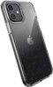 Speck Products Presidio Perfect-Clear + Glitter iPhone 12, iPhone 12 Pro Case, Clear with Gold Glitter/Clear