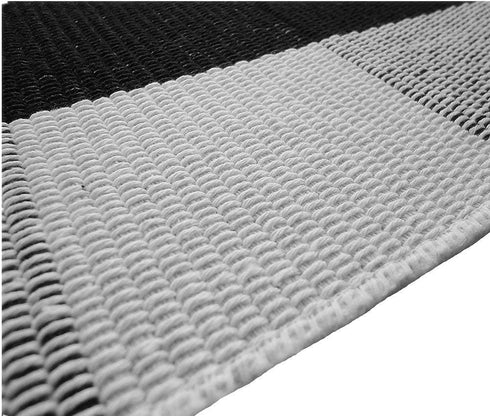 Levinis Buffalo Check Rug - Cotton Washable Porch Rugs Durable and Washable Outdoor Rugs Door Mat Hand-Woven Buffalo Plaid Rug for Outdoor/Kitchen/Bathroom/Entry Way/Bedroom, 2' x 3'