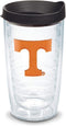 Tervis Made in USA Double Walled University of Tennessee Volunteers Insulated Tumbler Cup Keeps Drinks Cold & Hot, 16oz, Primary Logo