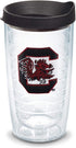 Tervis Made in USA Double Walled University of South Carolina Gamecocks Insulated Tumbler Cup Keeps Drinks Cold & Hot, 16oz, Gamecock Logo