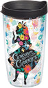 Tervis Disney-Alice In Wonderland Curiouser Insulated Tumbler with Wrap and Black Lid, 16oz