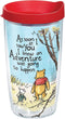 Tervis Made in USA Double Walled Disney - Winnie the Pooh Adventure Insulated Tumbler Cup Keeps Drinks Cold & Hot, 16oz, Lidded