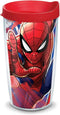 Tervis Marvel-Spider-Man Made in USA Double Walled Insulated Tumbler, 16 oz, Iconic