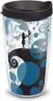 Tervis Disney - Nightmare Before Christmas 25th Anniversary Insulated Tumbler with Wrap and Black Lid, 16oz, Clear