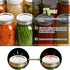 Regular Mouth Canning Lids, 128 Count Split Type Mason Jar Lids for Ball, Kerr Jars, Food Grade Material, Silver/70MM