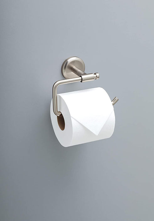Delta Faucet Westdale Toilet Paper Holder, SpotShield Brushed Nickel , Bathroom Accessories, WSD50-BN