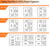 BYCY 18 Pcs White Drawer Organizers Trays Set Drawer Dividers for Kitchen Office Bathroom, Interlocking Bin Pack ( 18 Pieces )