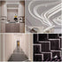 LED Rope Light 33 feet 300/LED can be Connected to 80m Flexible Transparent Waterproof Light with Indoor and Outdoor Decorative Lighting, Suitable for Bedroom, Garden, Terrace, Party (Daylight White)
