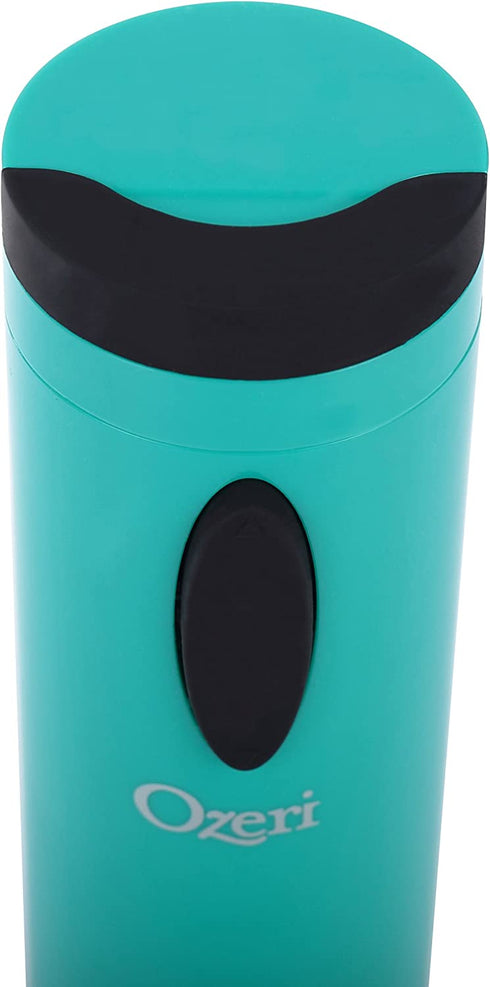 Ozeri OW08A-T Fascina Electric Wine Bottle Opener, Teal Blue