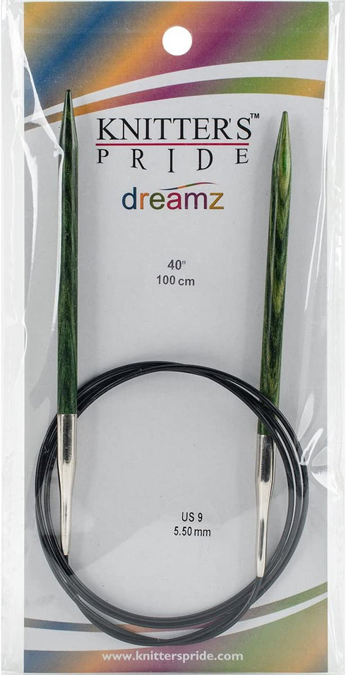 Knitter's Pride 9/5.5mm Dreamz Fixed Circular Needles, 40"