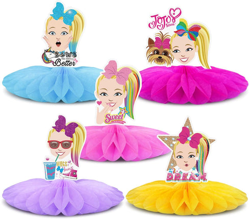 Jojo Centerpieces for Jojo Party Supplies Tables Flowers Desk Decorations Party Favor