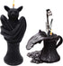 Gothic Bat Shaped Candle, Bat Skull Inside When It Melts, Home Decoration Vegan Friendly 100% Vegetable Wax 6x3 inches by Gute
