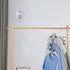 Nature Smile 2 Pack 5 in 1 Anti Slip Metal Sweater Coat Hangers,Multi Layers Wardrobe Clothes Rack,Heavy Duty Metal Space Saver Shirt Blouse Hanger Closet Storage Organizer