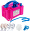 PCFING Electric Air Balloon Pump and Balloon Tying Tool in One,110V 600W Portable Dual Nozzles Electric Balloon Inflator for Party with Extra Accessories