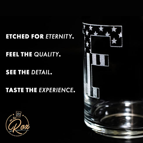 Monogram Beer Glasses for Men (A-Z) 16 oz - Beer Gifts for Men Brother Son Dad Neighbor - Unique Christmas Gifts for Him - Personalized Drinking Gift Beer Glass Mugs - Engraved Beer Can Glass ( S )