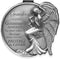 AngelStar 15687 Grandson Guardian Angel Visor Clip Accent, 2-1/2-Inch, Black